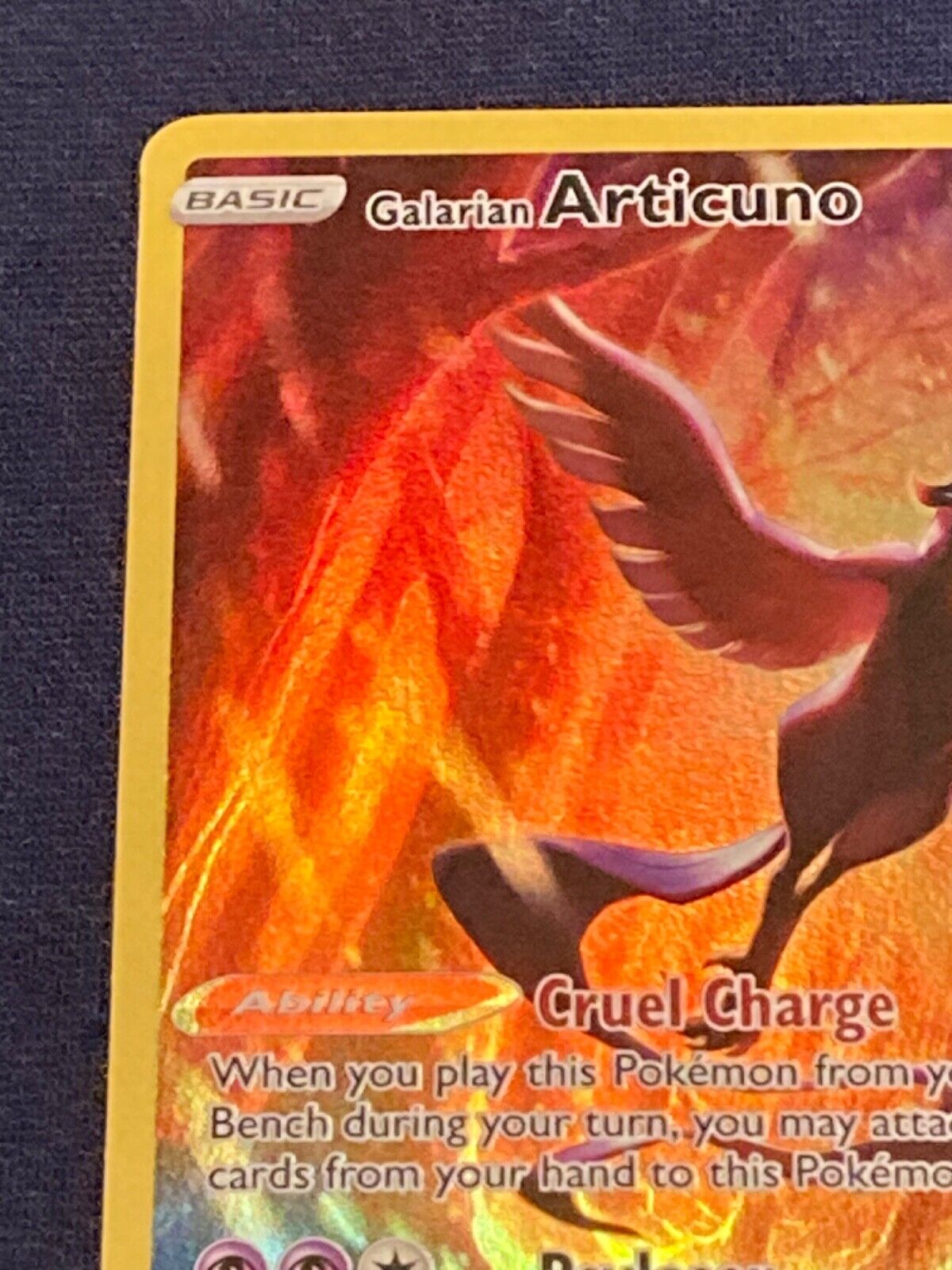 Galarian Articuno SWSH123/298 - SWSH Black Star Promos Holofoil