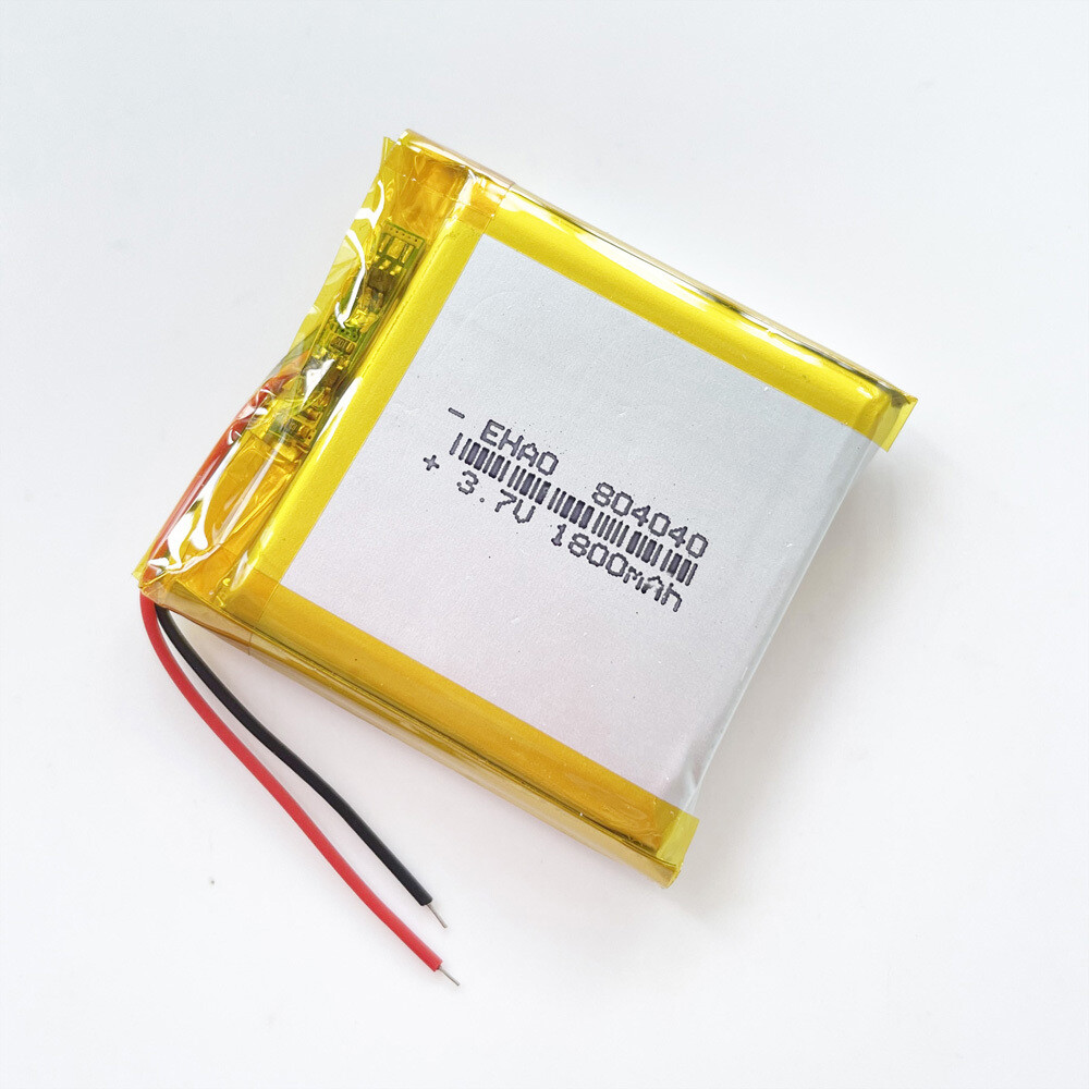 PON　804040 3.7V 1800mAh Lipo Li Polymer Rechargeable Battery For GPS Mobile