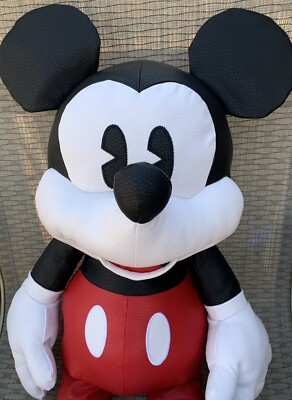 NEW Jumbo Authentic Disney Mickey Mouse~Simulated Leather 26