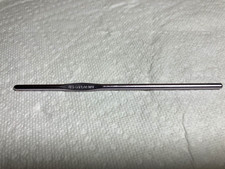 Susan Bates Aluminum Pink Crochet Hook Size G/6 4.00 mm, Made in Mexico,