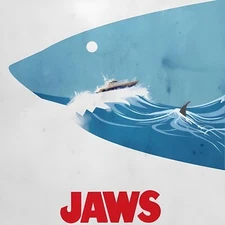 Jaws 3D Printed Custom Head Sculpt Unpainted Neca 50th Anniversary