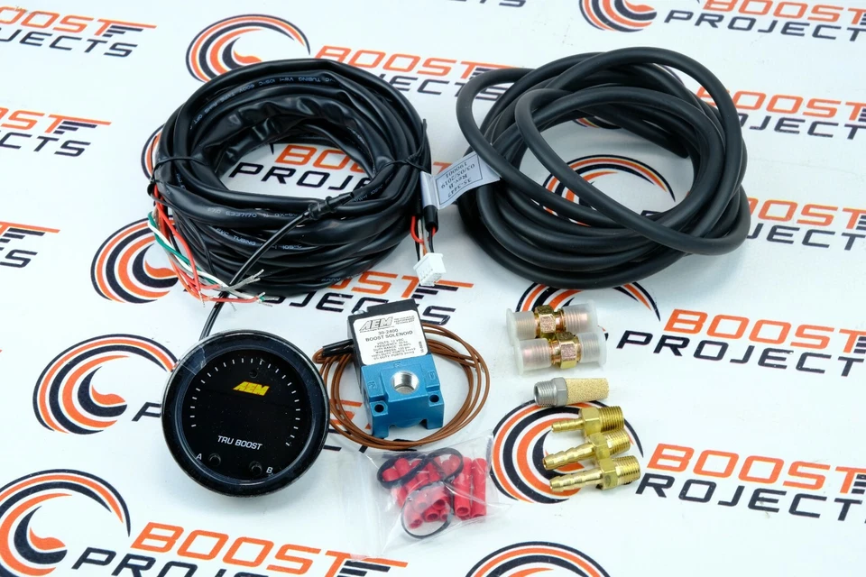 AEM X-Series Tru-Boost Electronic Boost Controller Gauge -29 to 80 psi 30-0352 - Image 2 of 4