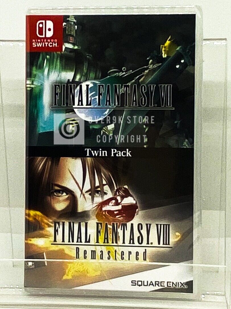 Final Fantasy 7 VII & 8 VIII Twin Pack - Nintendo Switch - New, Physical  4891670648823