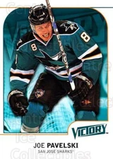 2009-10 UD Victory #163 Joe Pavelski