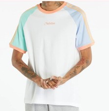 NEW MENS ADIDAS ORIGINALS ENJOY SUMMER TREFOIL TEE SHIRT SIZE XL  IT8190