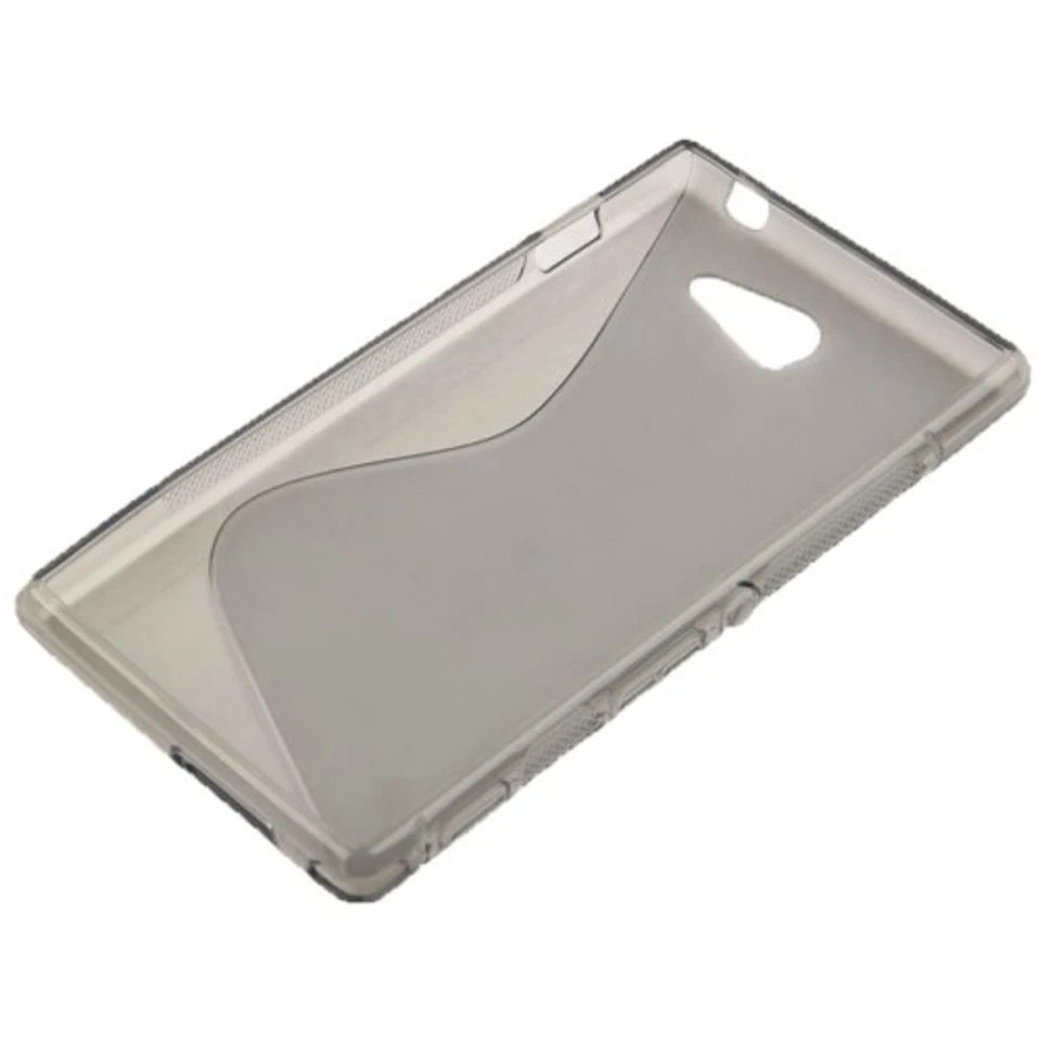 Tagua S-STYLE S-LINE DESIGN Curva Custodia Bumper sony Xperia M2 S50h Nuovo - Immagine 2 di 3