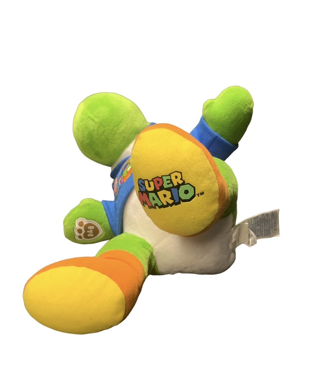 Yoshi Plush With Hoodie Outfit Blue Nintendo Super Mario
