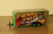 AW 1/64TH SCALE RAT FINK BIG DADDY ED ROTH BOX TRAILER DIORAMA PIECE LIMITED
