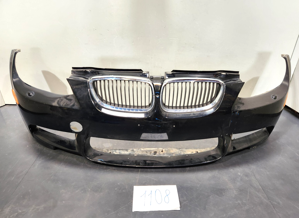 ✓ 08-13 OEM BMW M3 E90 E92 E93 Front Bumper Cover Black 668 * | eBay