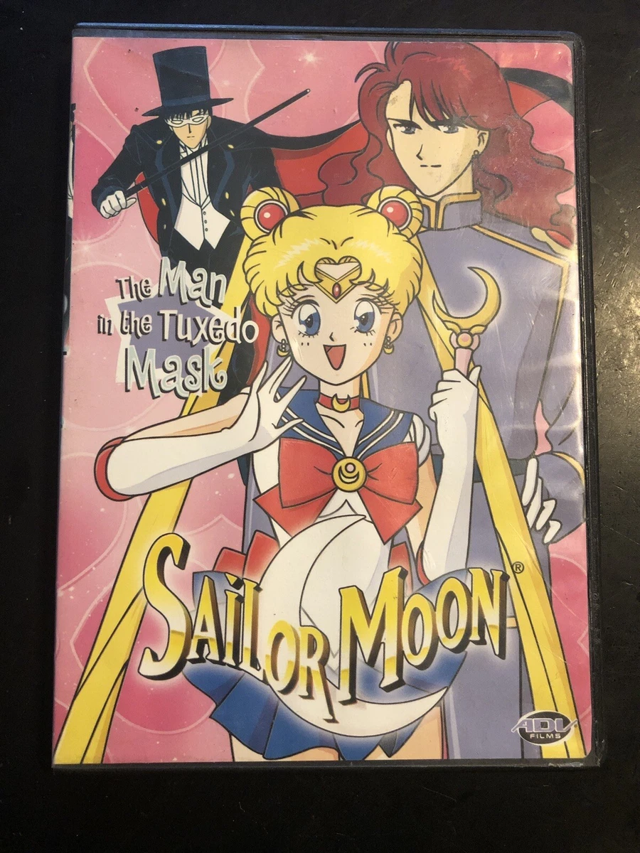 Sailor Moon Man in the Tuxedo Mask DVD TV Show 3 6-Episodes Anime ADV Films  | eBay