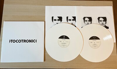 TOCOTRONIC Das Weiße Album Double White Vinyl LP 2014 Buback Records
