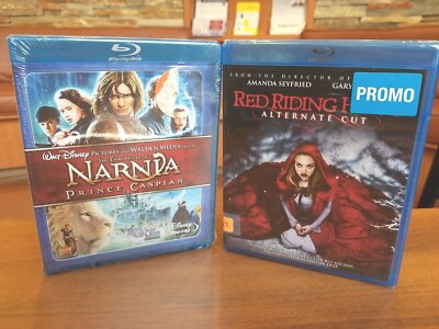 The Chronicles of Narnia Prince Caspian & RED RIDING HOOD Alternate Cut 2 BluRay
