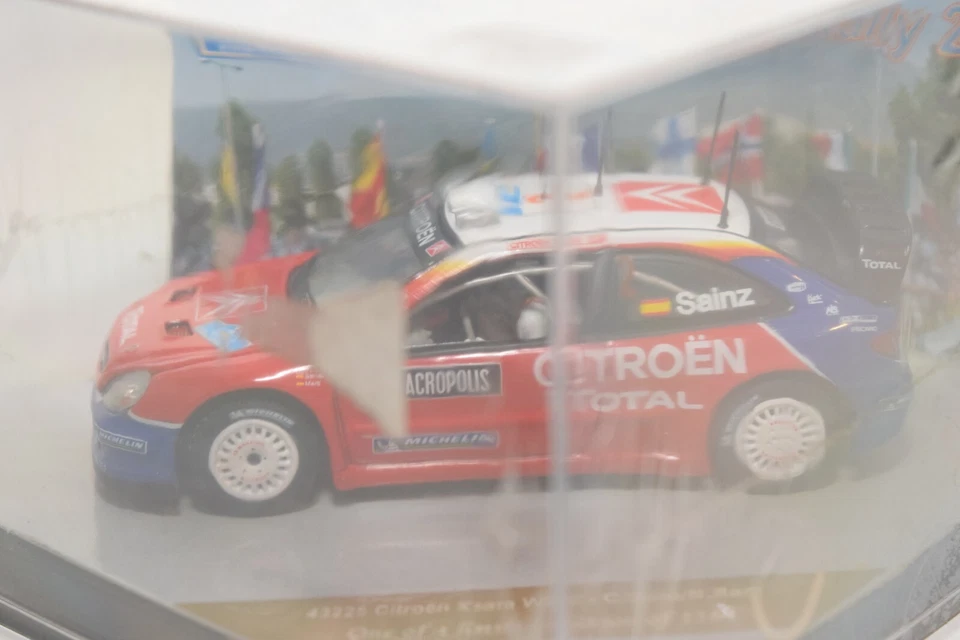 A80 1:43 VELOCIDAD 43225 CITROEN XSARA WRC RALLY ACROPOLIS 2005 SAINZ MARTI SIN USAR, EN CAJA Foto 2 de 4