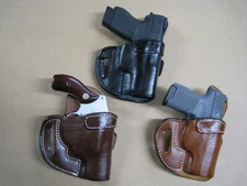 Azula Leather OWB 2 Slot Avenger Style Belt Holster CCW For.. Choose Gun Color