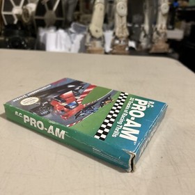 Nintendo NES R.C. Pro-Am Game Box Manual Cartridge Tested Working