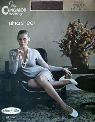 Vintage Retro Stümpfe Strumpfhosen Nylons, Arwa, Bellinda Elbeo Sears in OVP