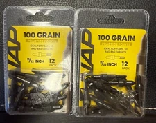 New Archery Products Practice 3D Point 11/32 in 100 Gr 2 Packs/12 ea.