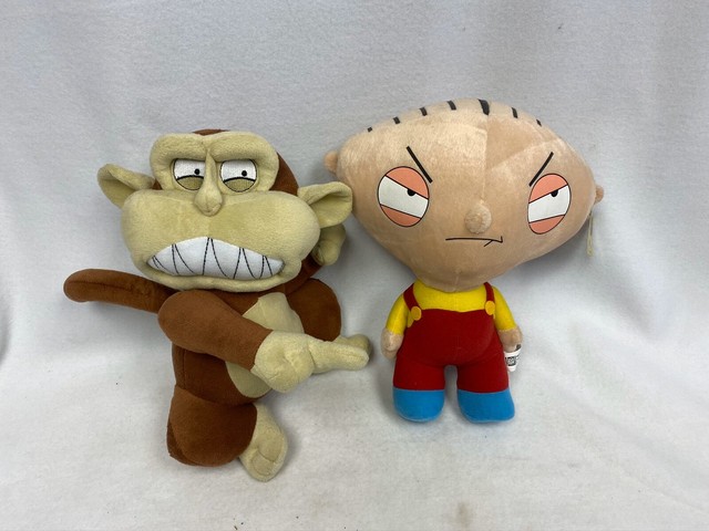 evil monkey plush
