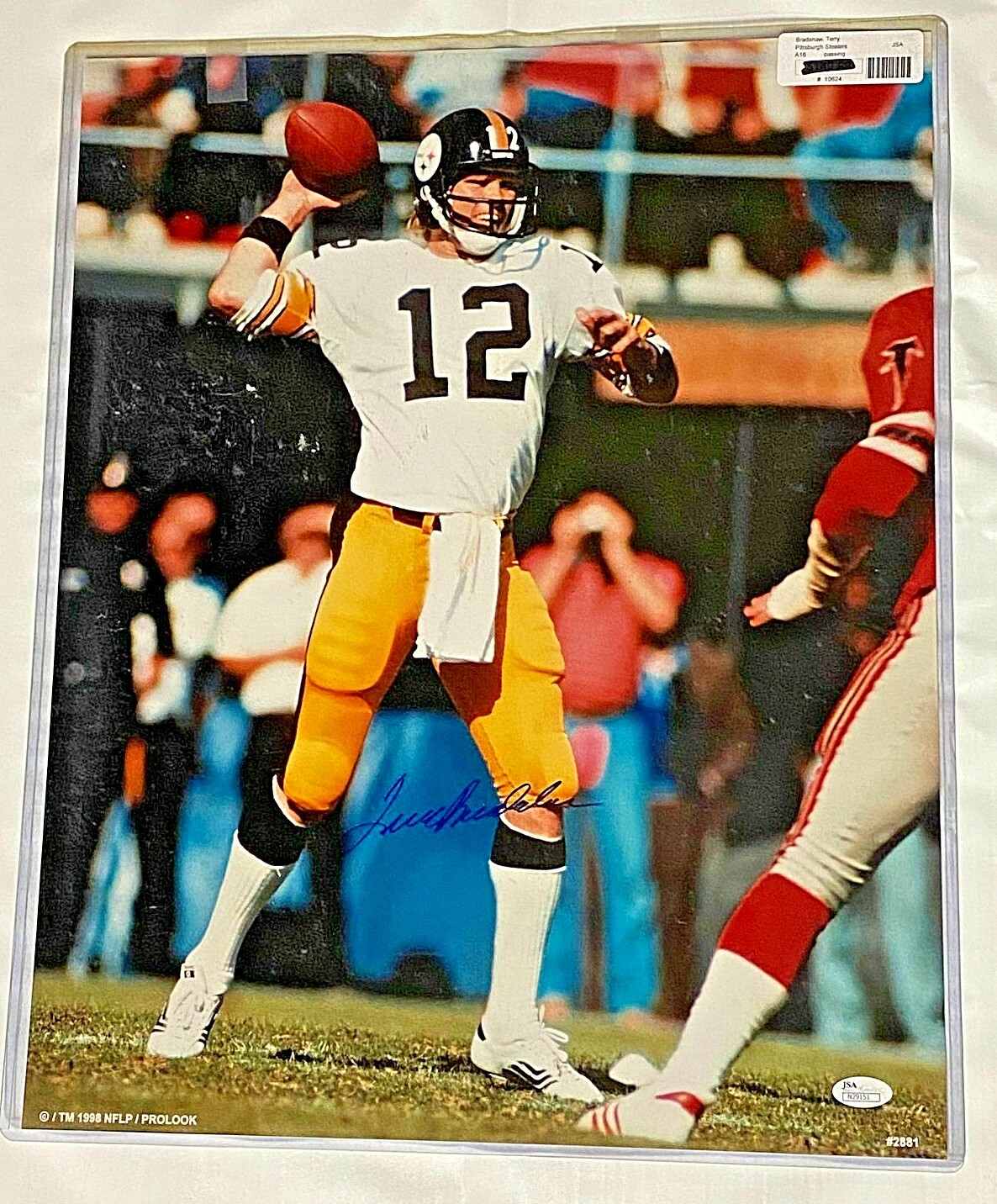 Terry Bradshaw Autographed Signed Pittsburgh Steelers Pittsburg Steelers 16x20 - New with Authenticity 