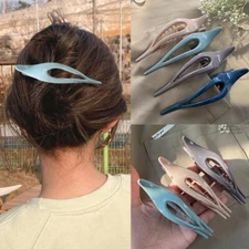 Women Girl Candy Color Large Duckbill Clip Hairpin Ponytail Clip Hair Claws Grab