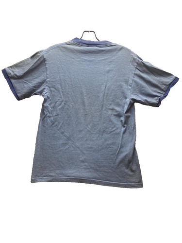 Chubby's Drive-In Ringer Shirt Mens Small Fossil Brand Weiner Funny Spell Out - Picture 6 of 9