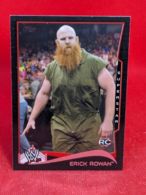 2014 Topps WWE #19 Erick Rowan RC BLACK