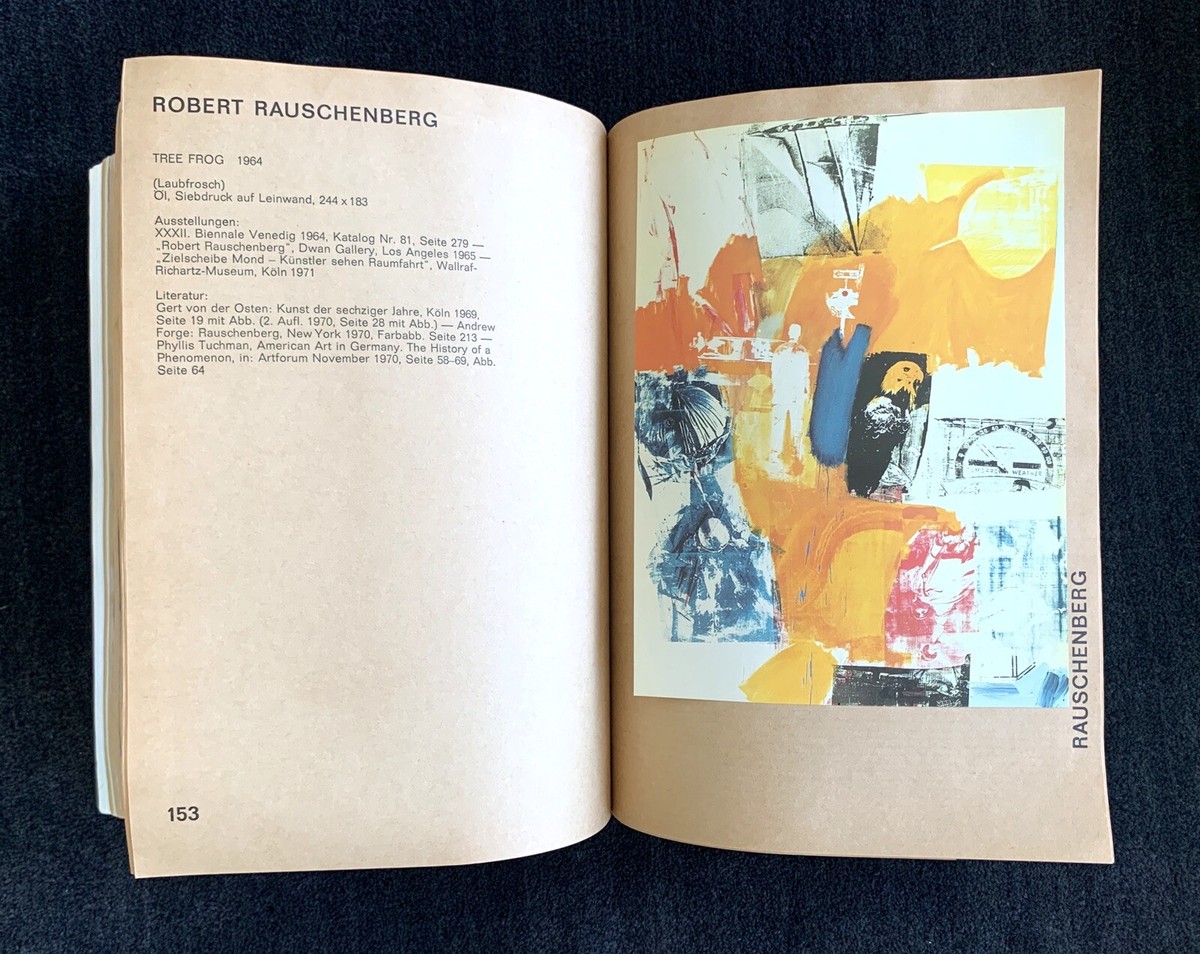 Art of the Sixties, 5th revised edition ~ 1971, Wallraf
