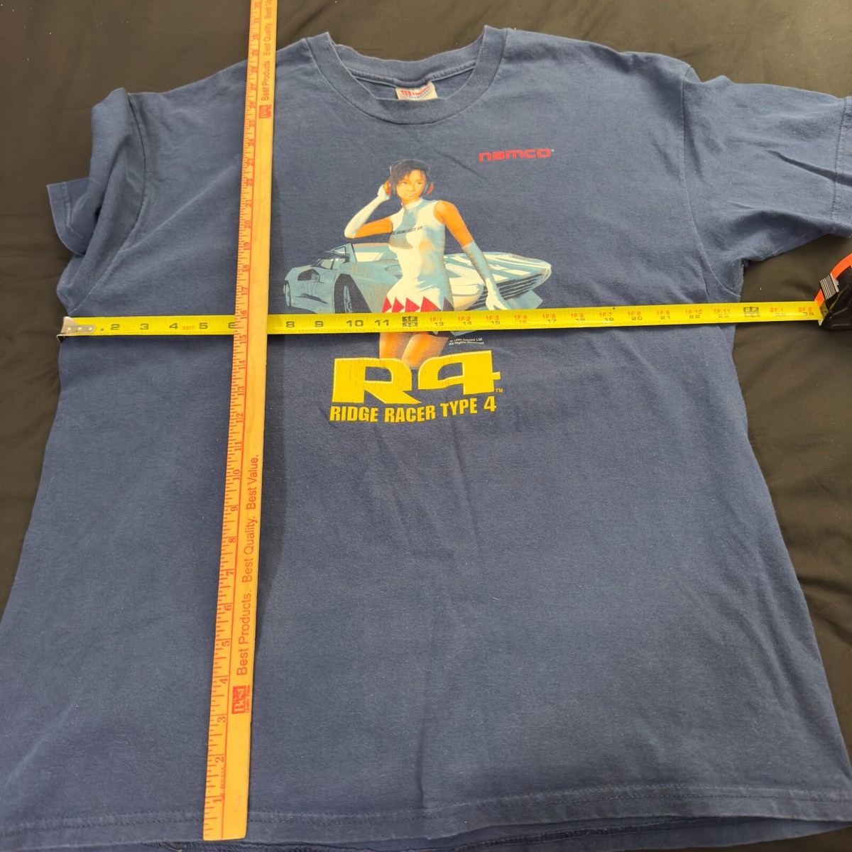 VTG Ridge Racer Type 4 Shirt sz XL Promo Video Game PS1 90s