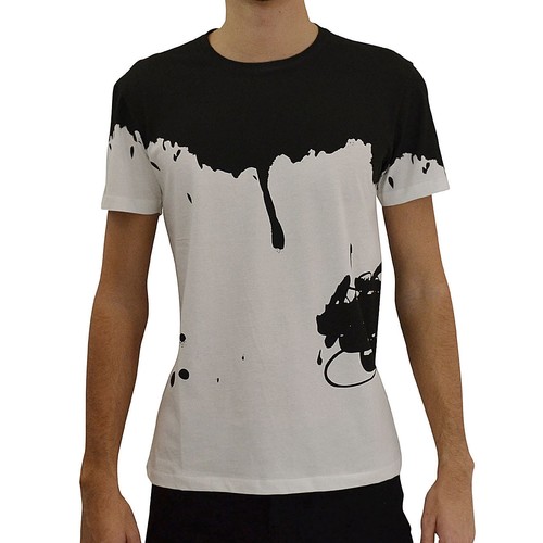 Jean Paul Gaultier t-shirt color drip SIZE S | eBay