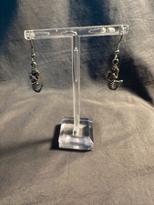 Beautiful Silver Tone Mermaid Hook Earrings/Ocean/Sea/ Nautical