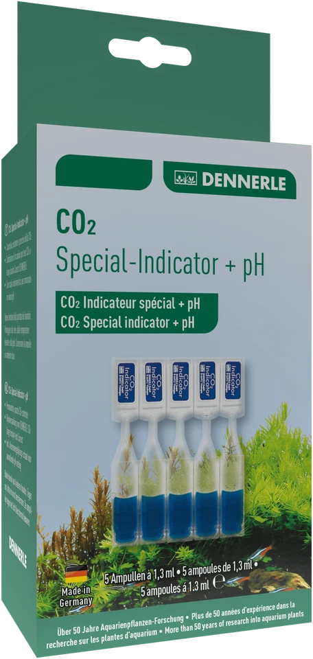 DENNERLE CO2 Special-Indicator CO2-Messung Test Aquarium exakt mit pH-Messung