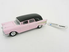 Johnny Lightning *TAKE & PLAY* PINK & BLACK 1957 Chevrolet HEARSE *NEW*