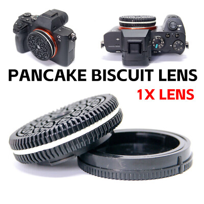 Fokus Free Pancake Objektiv für Sony E Mount Spiegellose Kamera Biscuit Lens DE