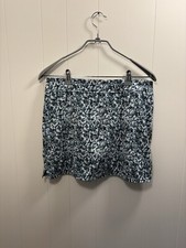 Tranquility Colorado Clothing Womens Skort Medium Black Blue Sporty A7
