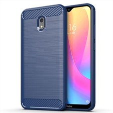 Xiaomi Redmi 8A Case Phone Cover Protection Bag Protective Case Carbon Blue
