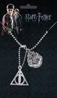 Harry Potter Hogwarts Crest And Deathly Hallows Dog Tag Pendant Brand New