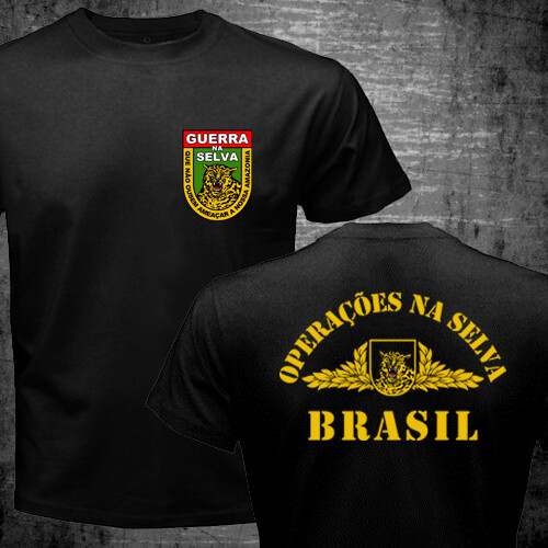Camiseta CIGS Ejército Militar Brasileño Amazonía Guerra Entrenamiento | eBay