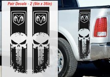 2 Pcs Decal Side Stripes Graphics Vinyl Sticker Fit Compatible For 1500