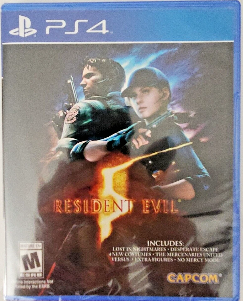 Resident Evil 4 + 5 PS4 Brand New Game Bundle ( Action/Adventure Survival) - Image 4 of 4