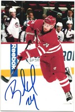 Brad Malone Autographed 4x6 Color Photo Carolina Hurricanes #24