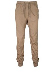 New Mens Drop Crotch Twill Joggers Harem Jogger Pants Size 28 40