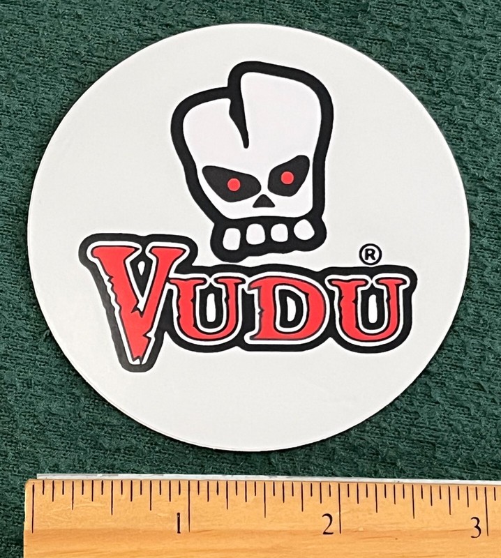 VUDU Fishing Sticker Decal Bass Shad Fish Boat Truck Sticker Freshwater Salt