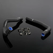 Fit For TOYOTA SUPRA JZA80 2JZ-GTE TURBO VVTI 97-02 Black Silicone Radiator Hose