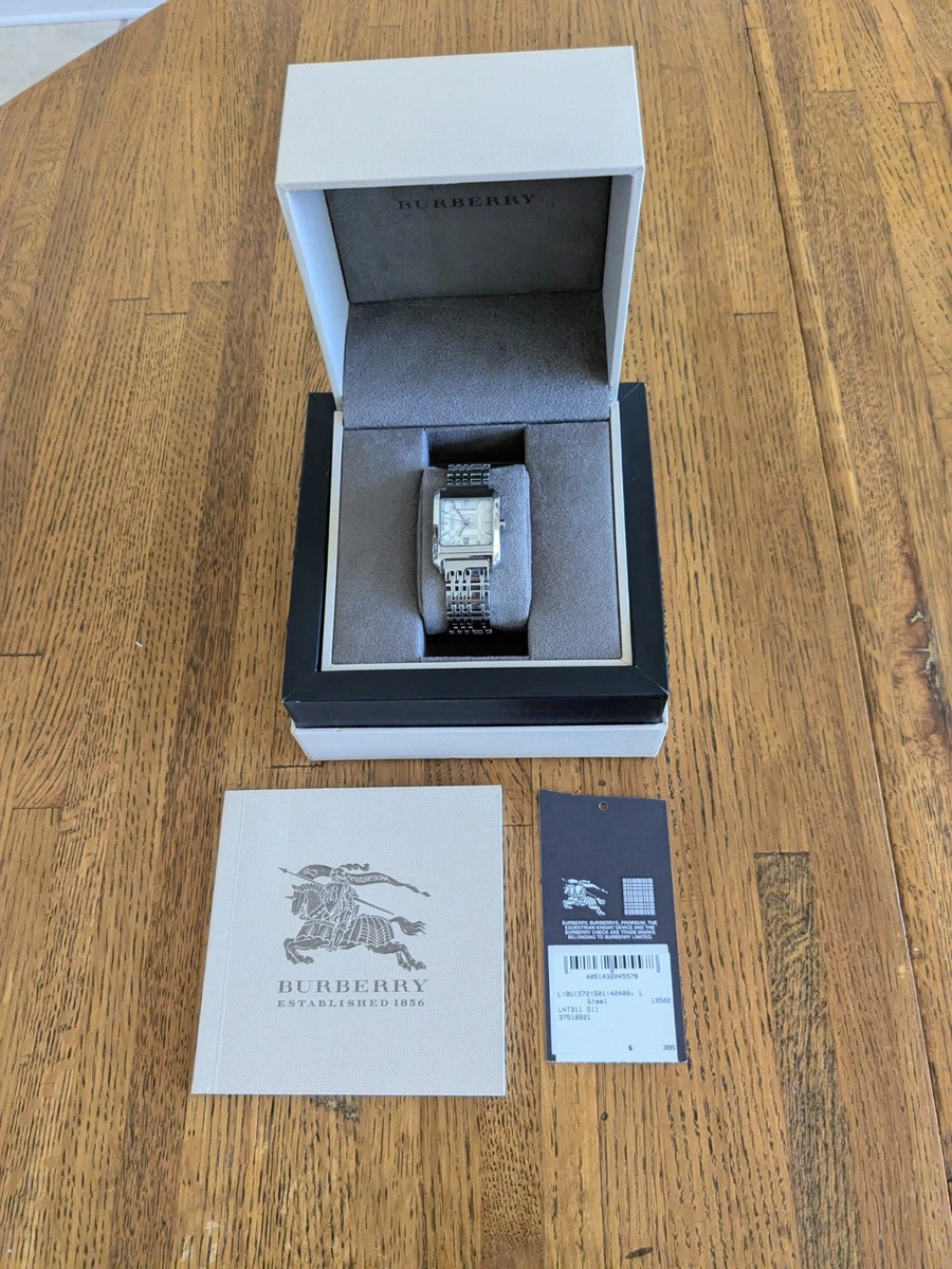 Burberry Square Wristwatches for sale - eBay
