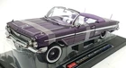 Sun Star 1/18 Scale 2111 1961 Chevrolet Impala Lowrider Open Convertible Purple