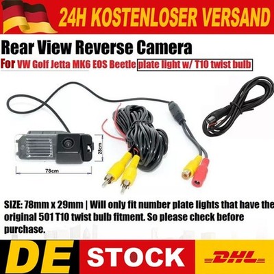 170° HD Einparkkamera Rückfahrkamera Back Up Camera Für VW Golf Jetta Leon Seat