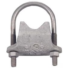 Zoro Select 3Kg70 Threaded Rod Hanger, Malleable Iron, Electro-Plated, 50 Pk,