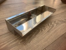 stainless steel water blade waterfall feature fountain for koi fish pond 400mm