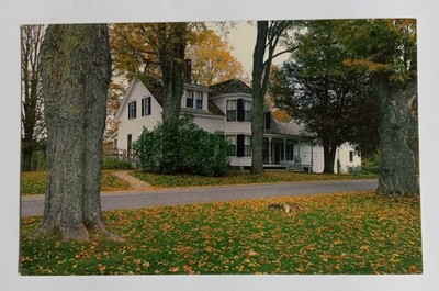 Coolidge Homestead Plymouth Notch Vermont Postcard Calvin Coolidge Historic Home