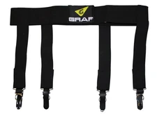 (2 Pack) Graf Hockey Junior Medium Garter Belts